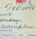 Thumbnail - Lieutenant-Colonel Thomas Gibson, C.M.G., D.S.O, Roll Card