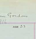 Thumbnail - Lieutenant Thomas Seton Gordon Roll Card