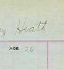 Thumbnail - Lieutenant Bernard S. Heath, M.C., Roll Card