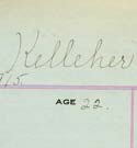 Thumbnail - Private Henry Kelleher Roll Card