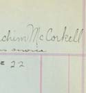 Thumbnail - Lieutenant James Ignatius Joachim McCorkell Roll Card
