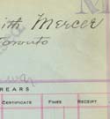 Thumbnail - Major-General Malcolm Smith Mercer, C.B., D.S.O., Roll Card