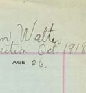 Thumbnail - Lt. Royland Allin Walter Roll Card