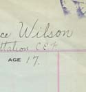 Thumbnail - Lt. Matthew Maurice Wilson Roll Card