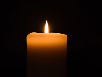 Graphic image of a candle 