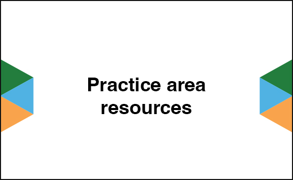 Practice area resources