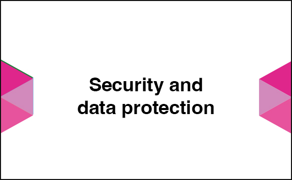 Security and data protection
